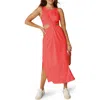 BEYOND YOGA BEYOND YOGA AROUND THE WORLD FRONT TWIST MIDI DRESS