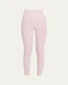 Beyond Yoga At Your Leisure High-waist Leggings In Pink