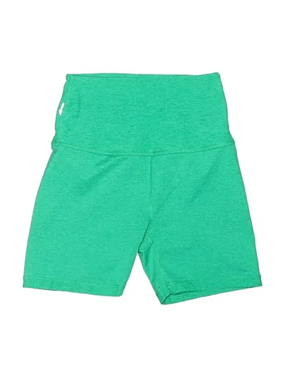 Pre-owned Beyond Yoga Athletic Shorts In Green