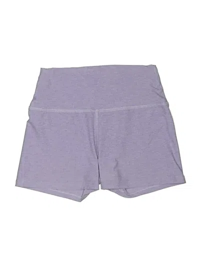 Pre-owned Beyond Yoga Athletic Shorts In Purple