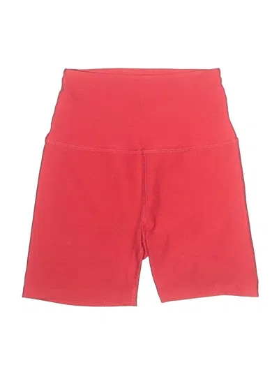 Pre-owned Beyond Yoga Athletic Shorts In Red