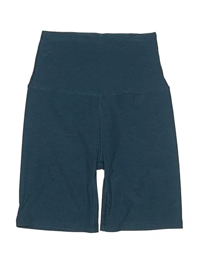 Pre-owned Beyond Yoga Athletic Shorts In Teal