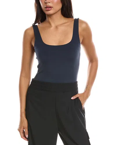 Beyond Yoga Base Tank Bodysuit In Blue