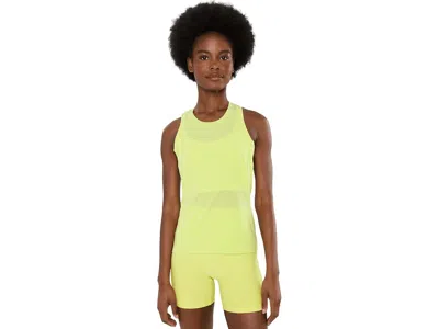 Beyond Yoga Breezeweight Active Racerback Tank Top Women's Clothing Electric Lime: Xs, Elastane/polyester In Yellow
