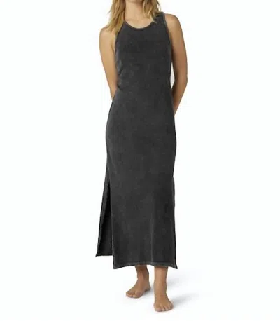 Beyond Yoga By Effortless Tank Dress Washed Black