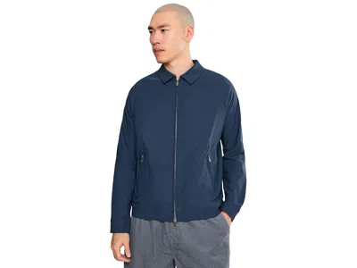 Beyond Yoga Canyon Chino Jacket Men's Jacket Nocturnal Navy: Xl, Elastane/nylon In Blue