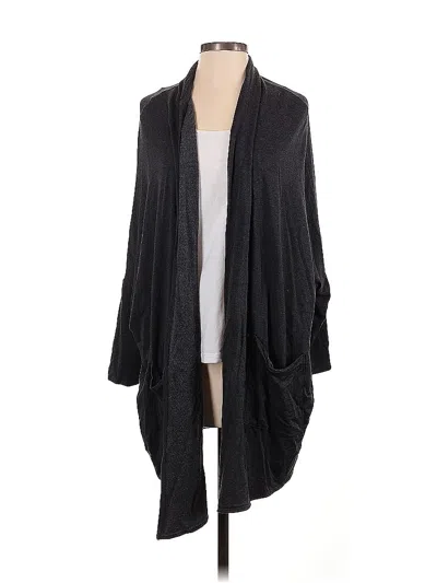 Pre-owned Beyond Yoga Cardigan Sweater In Black