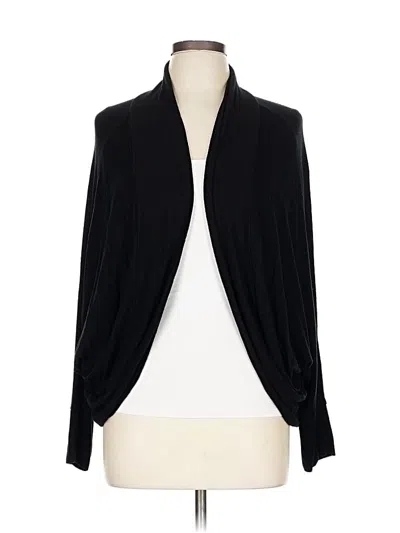 Pre-owned Beyond Yoga Cardigan Sweater In Black