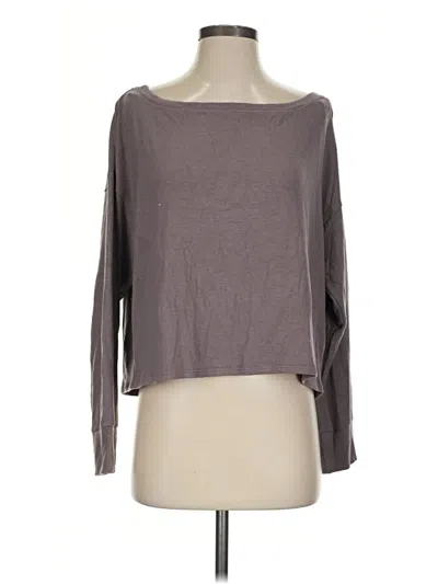 Pre-owned Beyond Yoga Cardigan Sweater In Gray