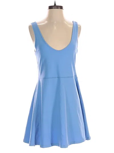 Pre-owned Beyond Yoga Casual Dress In Blue