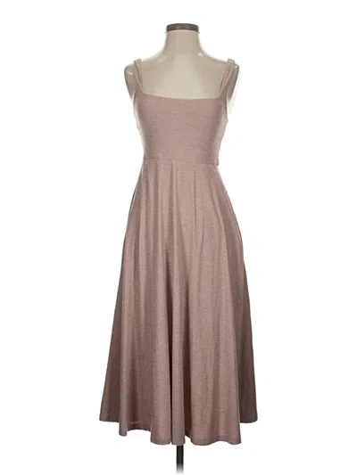 Pre-owned Beyond Yoga Casual Dress In Brown