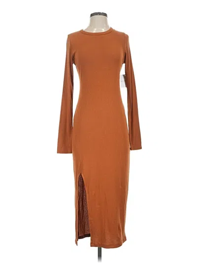 Beyond Yoga Casual Dress In Brown