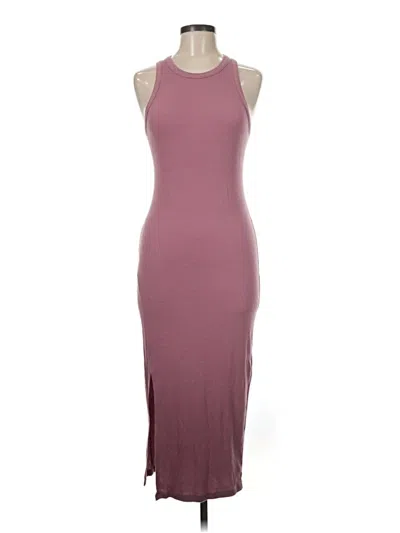 Pre-owned Beyond Yoga Casual Dress In Burgundy