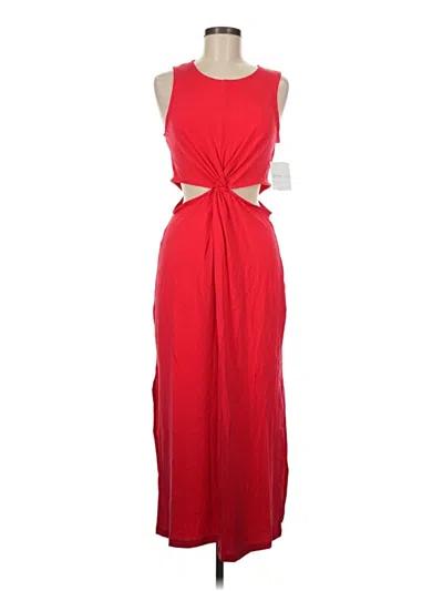 Pre-owned Beyond Yoga Casual Dress In Red