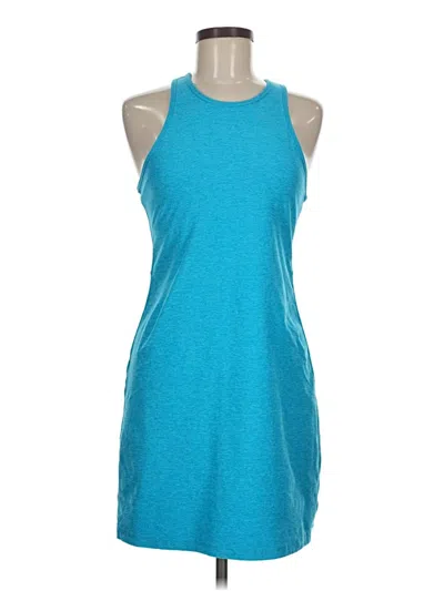 Pre-owned Beyond Yoga Casual Dress In Teal
