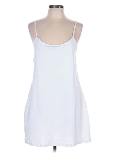 Pre-owned Beyond Yoga Casual Dress In White