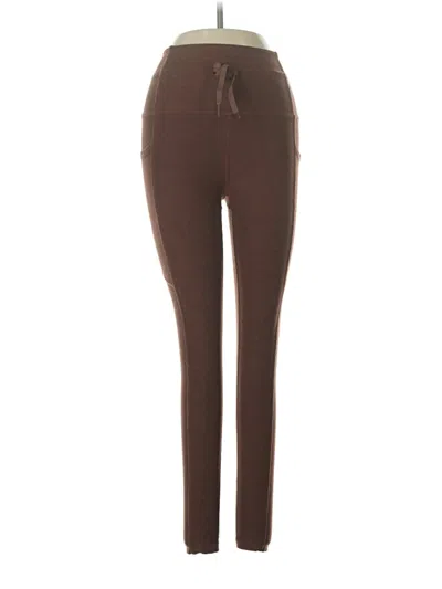 Pre-owned Beyond Yoga Casual Pants In Brown