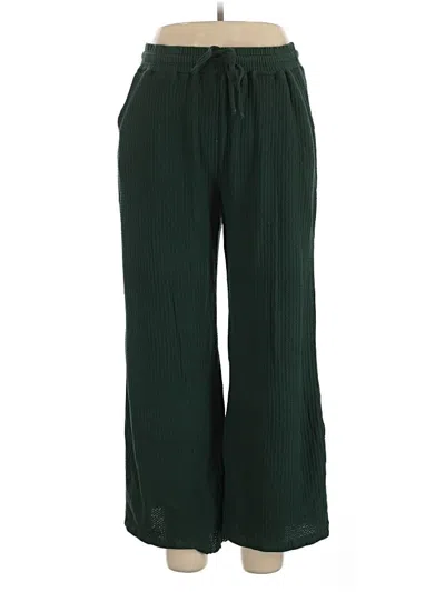 Pre-owned Beyond Yoga Casual Pants In Green