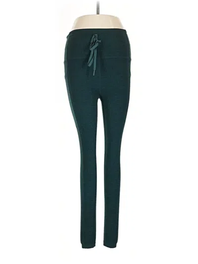 Pre-owned Beyond Yoga Casual Pants In Teal