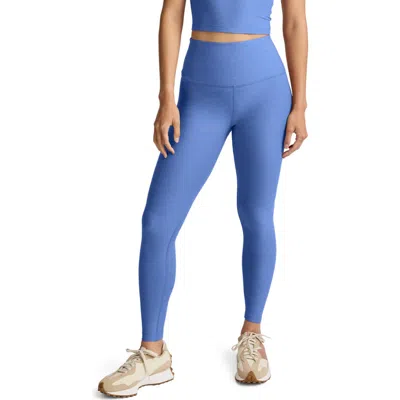 Beyond Yoga Spacedye Caught In The Midi High Waist Leggings In Wildflower Blue Heather