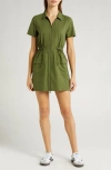 Beyond Yoga City Chic Mini Shirtdress In Green