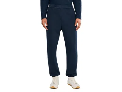 Beyond Yoga Classic Fleece Men's Joggers Men's Workout Nocturnal Navy: Sm 28, Cotton/polyester In Blue