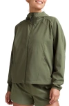 Beyond Yoga Cross Country Packable Jacket In Green