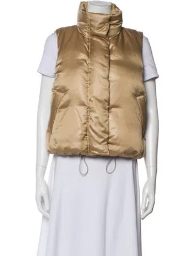 Pre-owned Beyond Yoga Down Jacket In Neutral