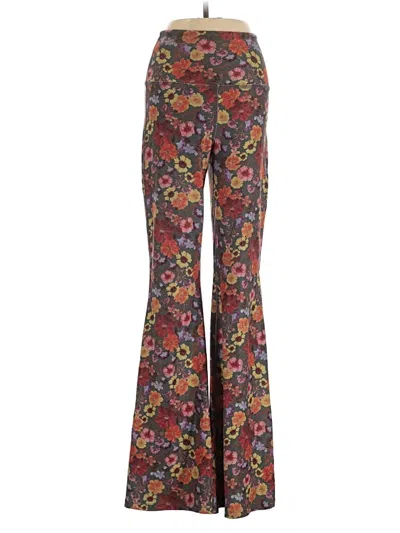 Pre-owned Beyond Yoga Dress Pants In Burgundy