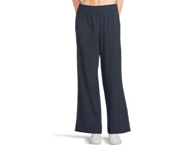 Beyond Yoga Easy Wide Leg 29 Pants Women's Clothing Nocturnal Navy: Md (us Women's 6-8) 29, Elastane/polyester In Blue