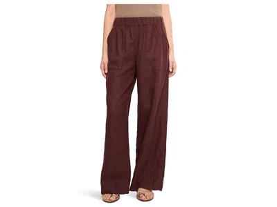 Beyond Yoga Easy Wide Leg Linen Pant In Iced Mocha