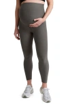 Beyond Yoga Empire Waist Maternity Leggings In Gray