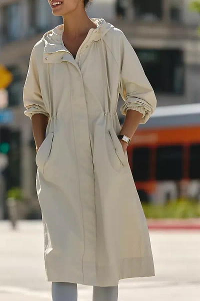 Beyond Yoga En Route Long Jacket In Gray