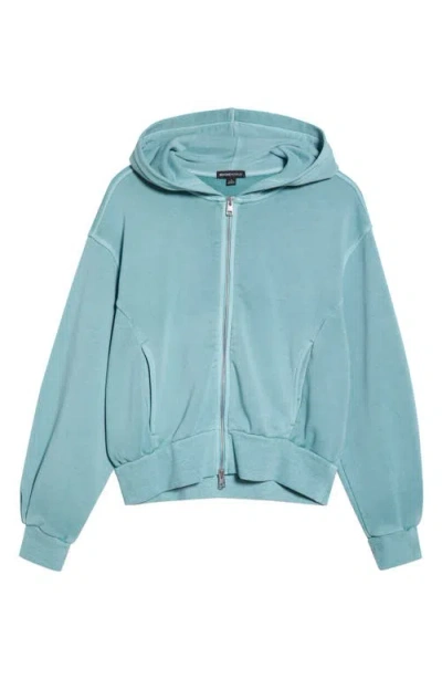 Beyond Yoga Fade Out Full Zip Hoodie In Blue
