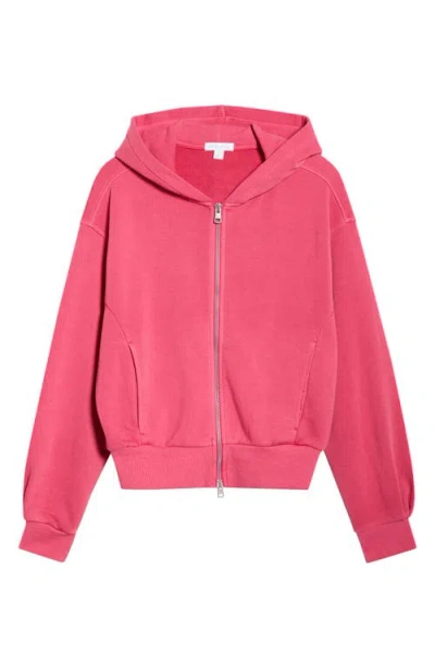 Beyond Yoga Fade Out Full Zip Hoodie In Pink