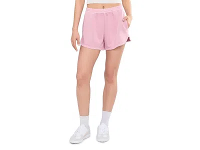 Beyond Yoga Fade Out Mid-rise Shorts In Pink