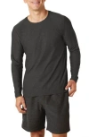 Beyond Yoga Featherweight Always Beyond Long Sleeve Performance T-shirt In Darkest Night
