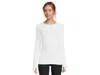 Beyond Yoga Classic Crew Pullover Cloud White In White