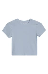 Beyond Yoga Featherweight Crop T-shirt In Blue