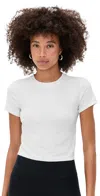 Beyond Yoga Featherweight Cropped Tee Cloud White In White