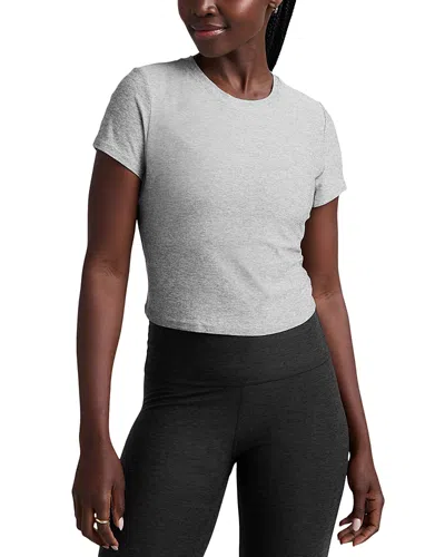 BEYOND YOGA FEATHERWEIGHT CROPPED TEE