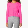 Beyond Yoga Featherweight Long Sleeve T-shirt In Multi