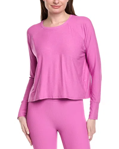 Beyond Yoga Featherweight Daydreamer Pullover In Pink
