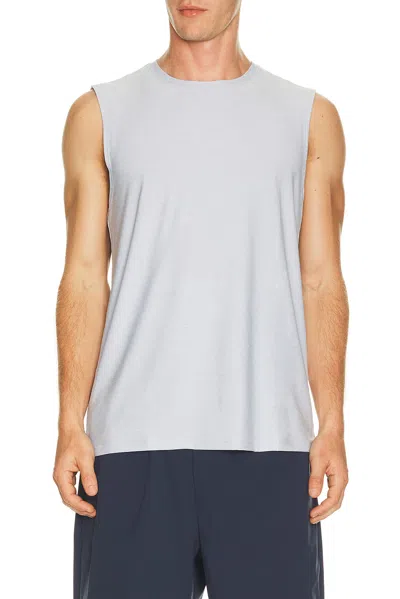Beyond Yoga Featherweight Freeflo Muscle Tank 2.0 In Gray