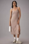 Beyond Yoga Featherweight Getaway Dress In Beige