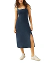 Beyond Yoga Featherweight Getaway Dress In Nocturnal Navy