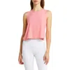 Beyond Yoga Featherweight New View Crop Tank In Pink