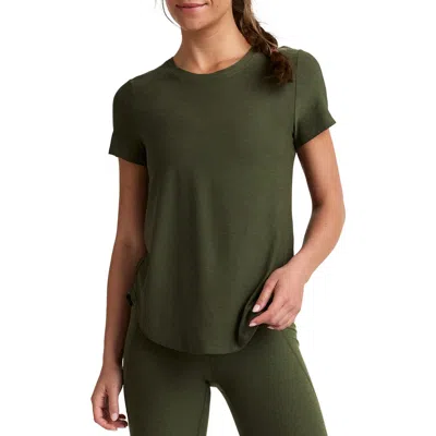 Beyond Yoga Featherweight On The Down Low T-shirt In Transparent