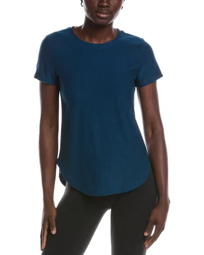 Beyond Yoga Featherweight On The Down Low T-shirt In Blue