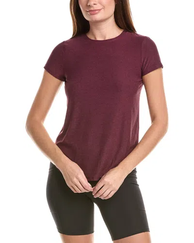 Beyond Yoga Featherweight On The Down Low T-shirt In Purple